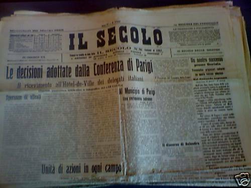 Il Secolo 29/3/1916 Un nostro successo presso Gorizia