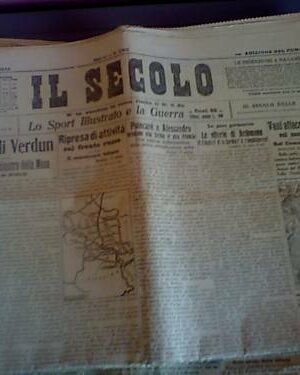 Il Secolo 23/03/1916 Austriaci a Valle Daine e  Cresta