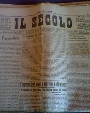 Il Secolo 19/11/1918 I Jugoslavi e l'armistizio