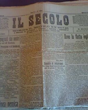 Il Secolo 17/8/1916 Espugnati sul Carso e a Gorizia