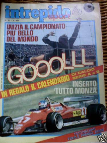 L'Intrepido n°37 1982 Bettega ricomincia da zero