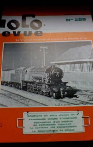 Loco Revue n°289 1968 Le train Bleu Paris Vintimille