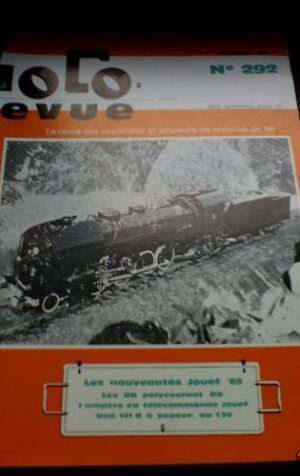 Loco Revue n°292 1969 Treni e vagoni Grues serie 900 VB