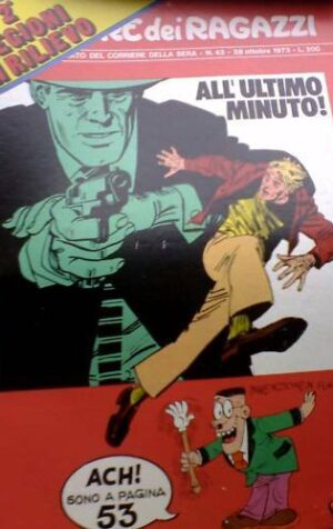 Corriere dei ragazzi 43 1973 Nick Carter Cubbino Alessa