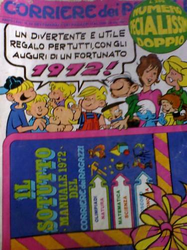 Corriere dei Piccoli 52 1971 Valentina Mela Verde