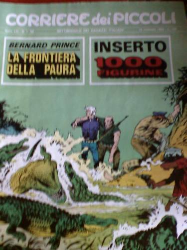 Corriere dei Piccoli 7 1969 con inserto figurine