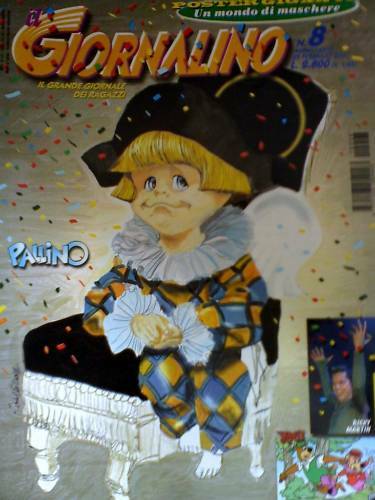 Il Giornalino 8 2001 Pinky - Marionette Famiglia COLLA