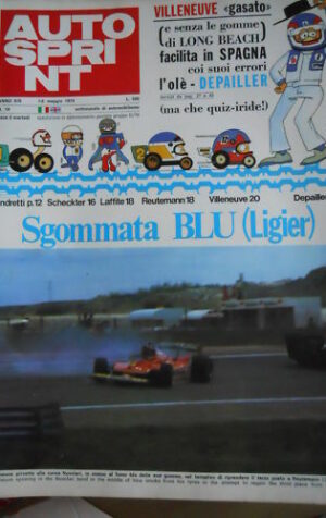 Autosprint 18 1979 Waldegaard - Villeneuve gasato