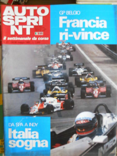 Autosprint 21 1983 Gp di Belgio Francia ri-vince