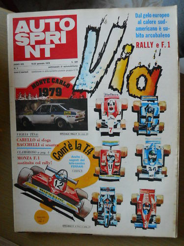 Autosprint 3 1979 Le 12 monoposto Grand Prix storia