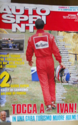 Autosprint 41 1992 Prost e Senna Ivan Capelli