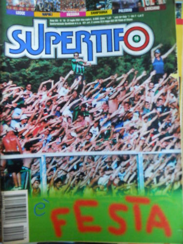 Supertifo 16 2001 Ultras Catania Messina Napoli