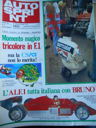 Autosprint 9 1979 Tutte le Ferrari di 30 anni di Grand