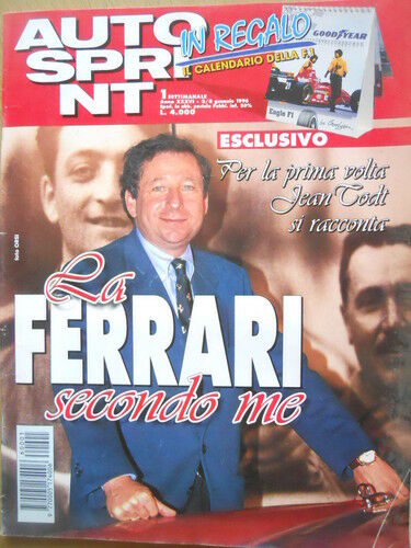 Autosprint 1 1996 Ferrari Jean Todt sendo lui
