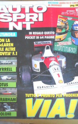 Autosprint 10 1991 Tyrrell Lotus Brabham Coloni