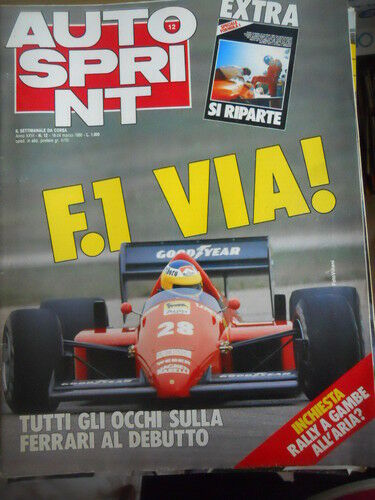 Autosprint 12 1986 Frank Williams Nelson Piquet - F1 Vi