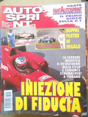 Autosprint 13 1996 Ferrari modifica il retro della F310
