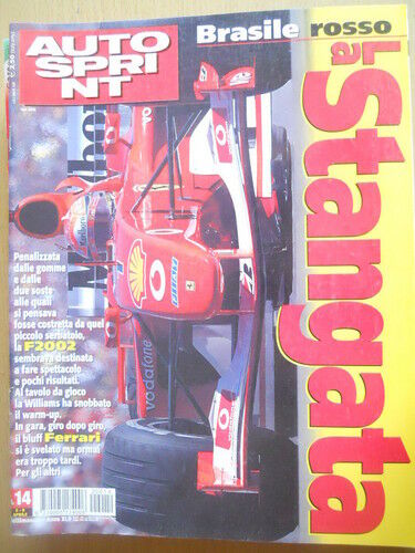 Autosprint 14 2002 Gp Brasile La Stangata