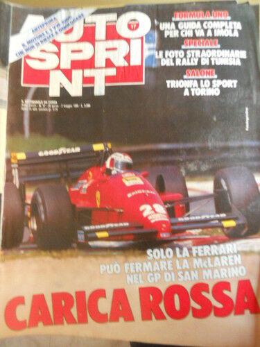 Autosprint 17 1988 Gp di San Marino Ferrari vs Mc Laren