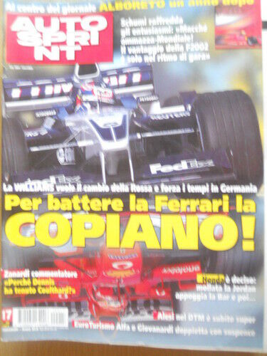 Autosprint 17 2002 Speciale Ricordo Michele Alboreto