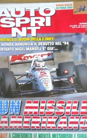 Autosprint 2 1993 Parigi Dakar in piena crisi