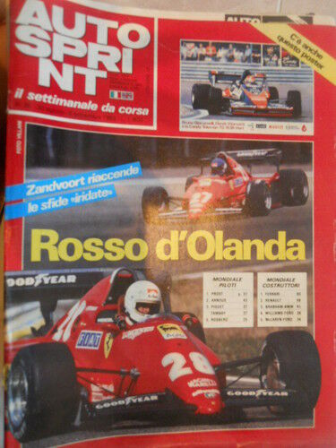 Autosprint 35 1983 Dottor Jonathan Palmer -