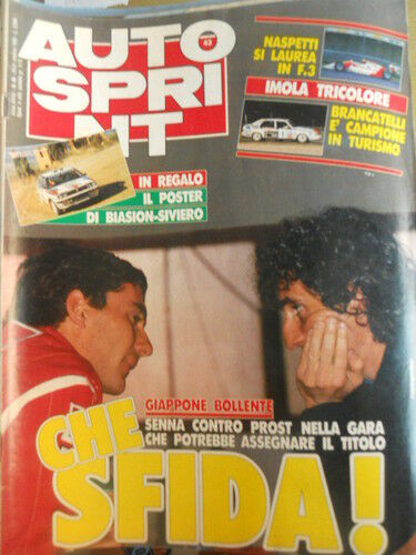 Autosprint 43 1988 Senna contro Prost che sfida