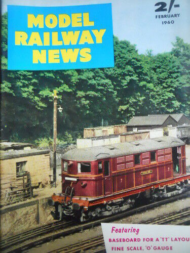 Model Railway News 2 1960 Baseboard for a TT Layout