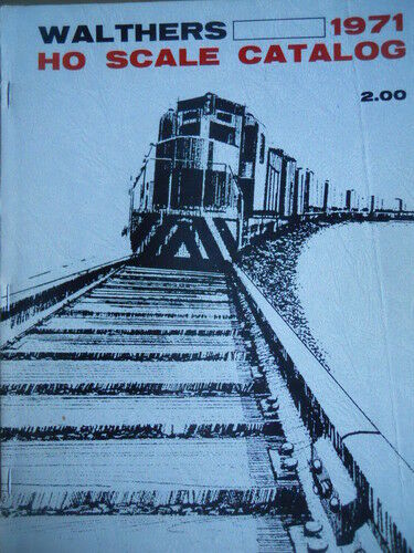 Catalogo Catalog 1971 Walthers in HO scale