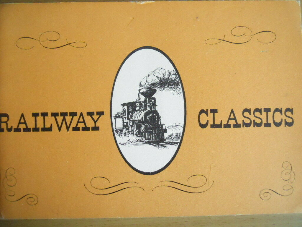 Catalogo Christmas Card Railway Classics 1963 - RARE