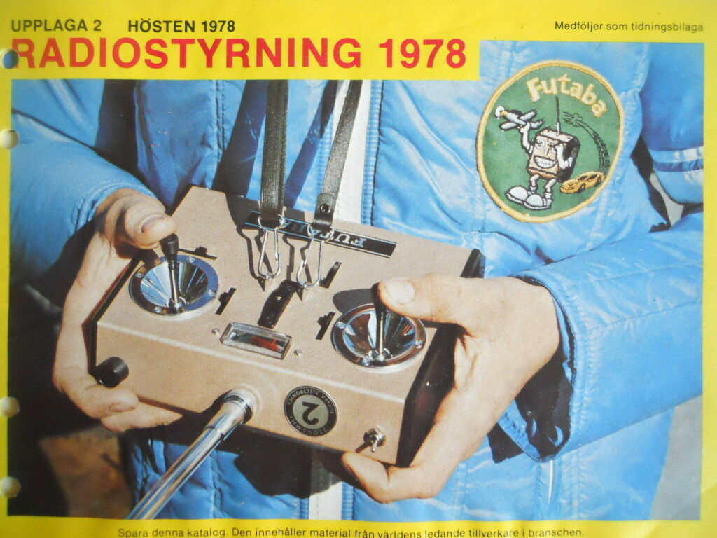 Catalogo remote control model Radiostyrning 1978