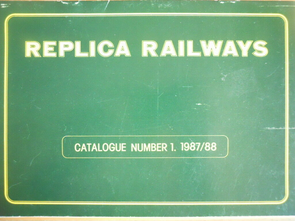 Catalogo treni REPLICA RAILWAYS n°1 1988 - ENG
