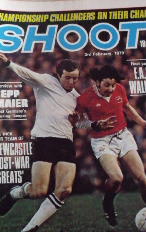 Shoot Magazine Soccer 03/02/1979 Part Two F.A. Cup Wallchart - Preston N.E. Team