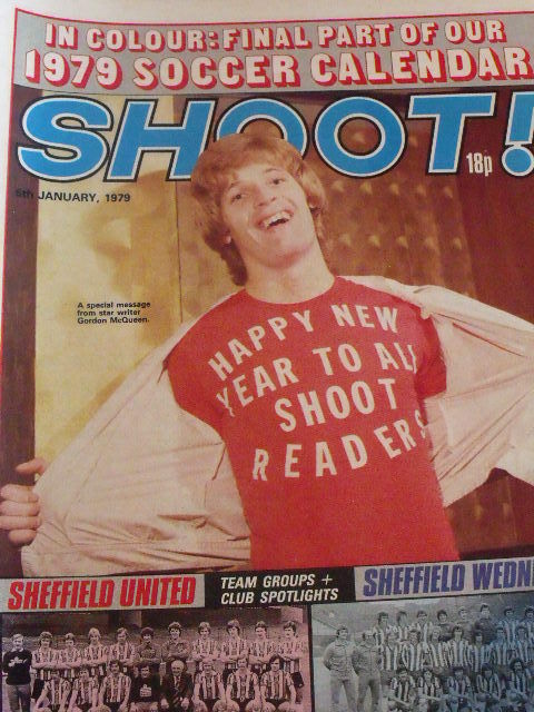 Shoot Magazine Soccer 06/01/1979 Soccer Calendar 1979 2°part - Sheffield Teams
