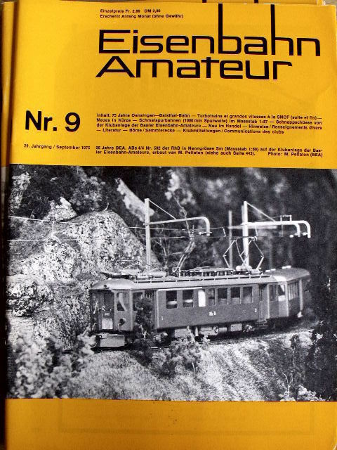 Eisenbahn Amateur 9 1975