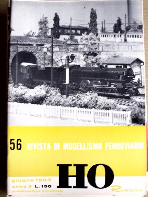 Rivista Rivarossi H0 56 1963