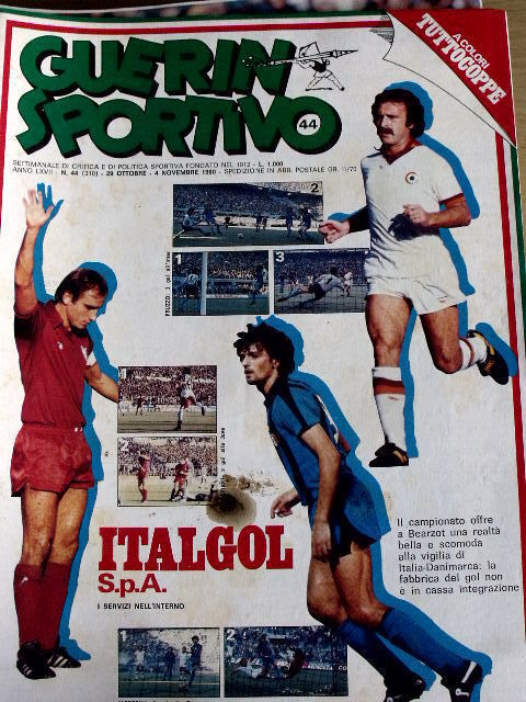 Guerin Sportivo 44 1980 con film del campionato - A colori TUTTO COPPE