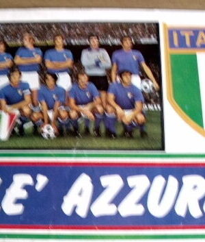 Adesivi Italia Mondiali Argentina 1978 - 3 pezzi - 74