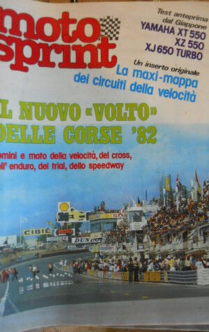 Motosprint 1 1982 Test Yamaha XT 550 XZ 550 XJ 650 turbo