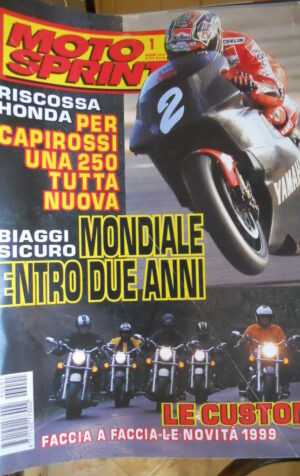 Motosprint 1 1999 Loris Capirossi Max Biaggi - Le Custom