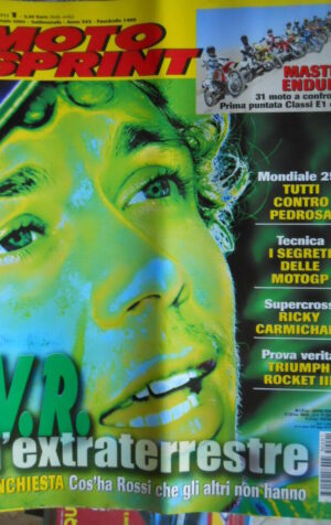 Motosprint 1 2005 Valentino Rossi Extraterrestre - Cross Ricky Carmichael