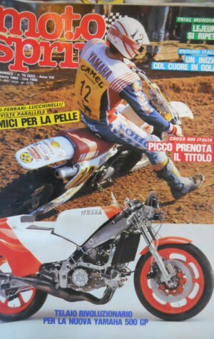 Motosprint 10 1983 la Nuova Yamaha 500 Gp - Uncini Ferrari Lucchinelli
