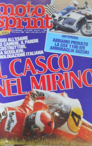 Motosprint 10 1984 Test Suzuki GSX 1100 Fantic Michaud Arno Drechsel