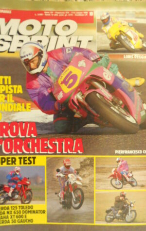 Motosprint 10 1990 Loris Reggiani - Pierfrancesco CHILI - Laverda 125 Toledo -