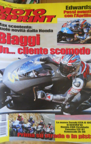 Motosprint 10 2003 Suzuki GSX-R 1000 vs Honda CBR Fireblade Yamaha YZF-R1