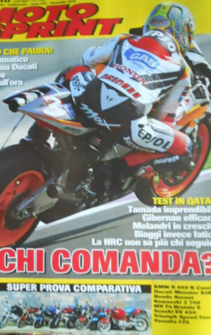 Motosprint 10 2005 test Ducati Monster S2R Kawasaki 750 Suzuki SV 650