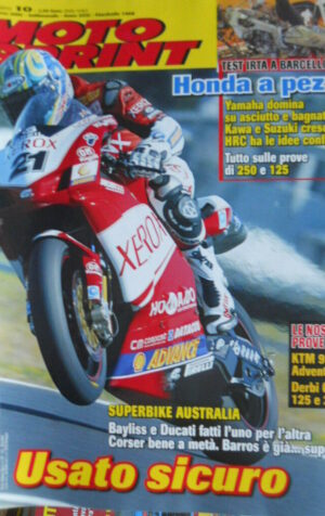 Motosprint 10 2006 Test KTM 990 Adventure Derbi GP1 125 e 250 - Bayliss e Ducati