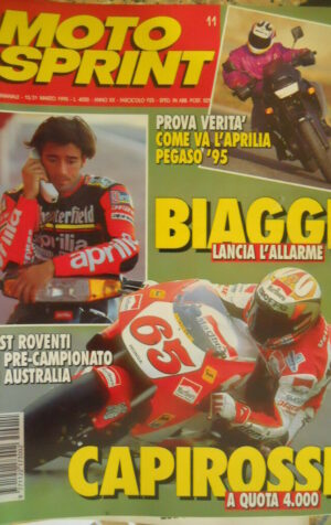 Motosprint 11 1995 Max Biaggi lancia l'allarme - Loris Capirossi