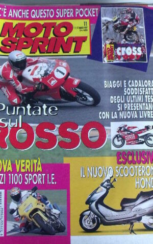 Motosprint 11 1997 con inserto Pocket CROSS Mondiali 1997