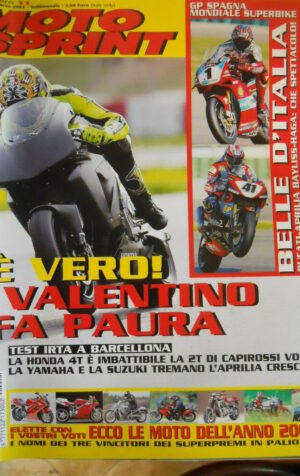 Motosprint 11 2002 E' vero Valentino Rossi fa paura